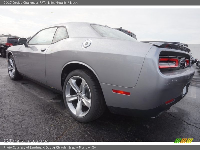 Billet Metallic / Black 2017 Dodge Challenger R/T