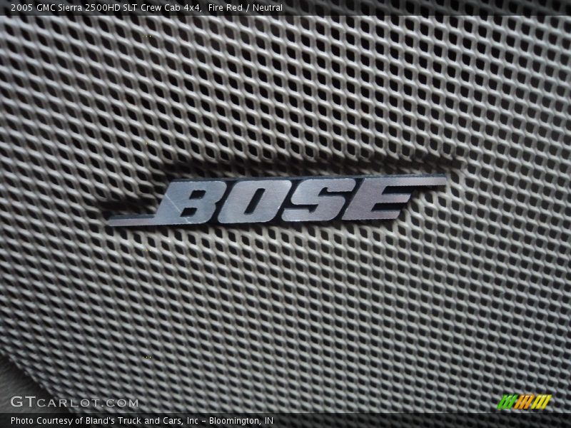 Fire Red / Neutral 2005 GMC Sierra 2500HD SLT Crew Cab 4x4