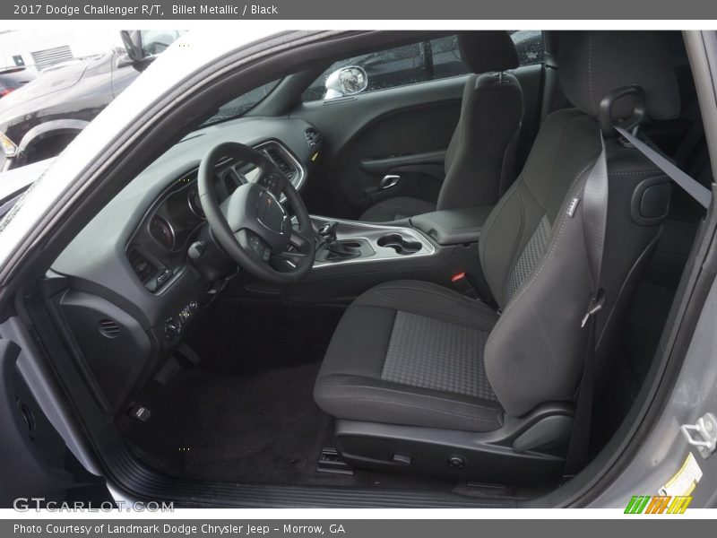 Billet Metallic / Black 2017 Dodge Challenger R/T