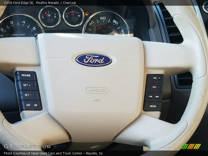Redfire Metallic / Charcoal 2008 Ford Edge SE