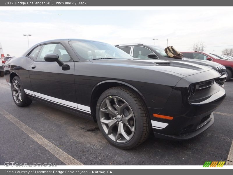Pitch Black / Black 2017 Dodge Challenger SXT