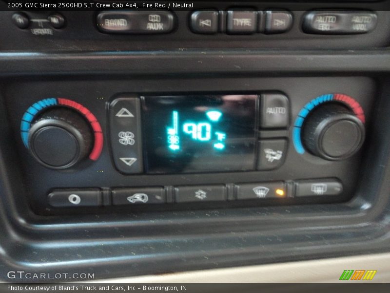 Fire Red / Neutral 2005 GMC Sierra 2500HD SLT Crew Cab 4x4