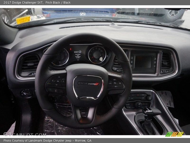 Pitch Black / Black 2017 Dodge Challenger SXT