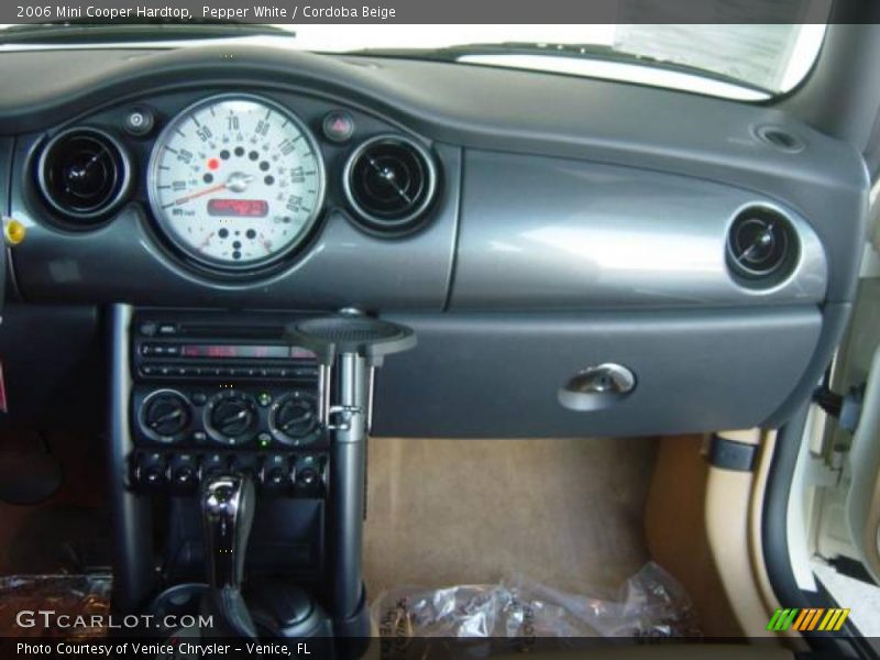 Pepper White / Cordoba Beige 2006 Mini Cooper Hardtop