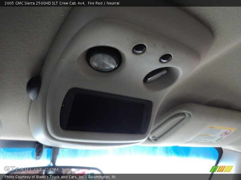 Fire Red / Neutral 2005 GMC Sierra 2500HD SLT Crew Cab 4x4