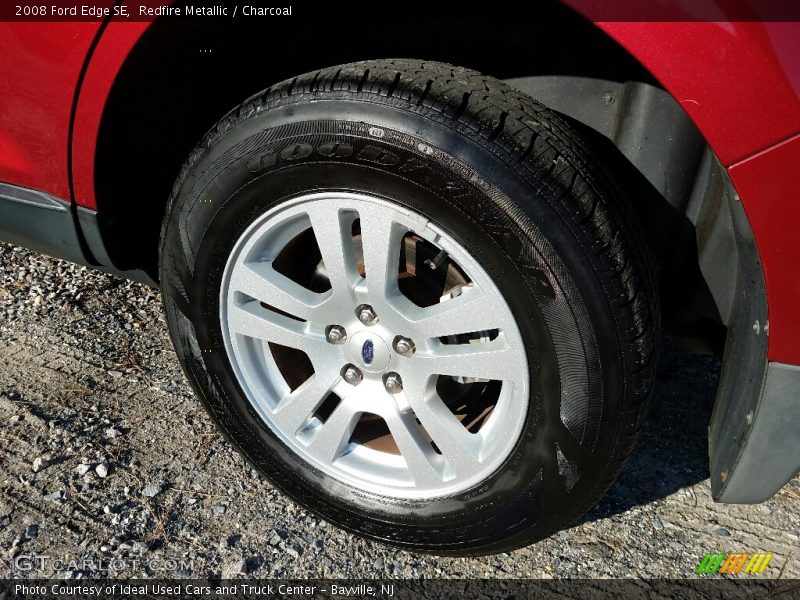 Redfire Metallic / Charcoal 2008 Ford Edge SE