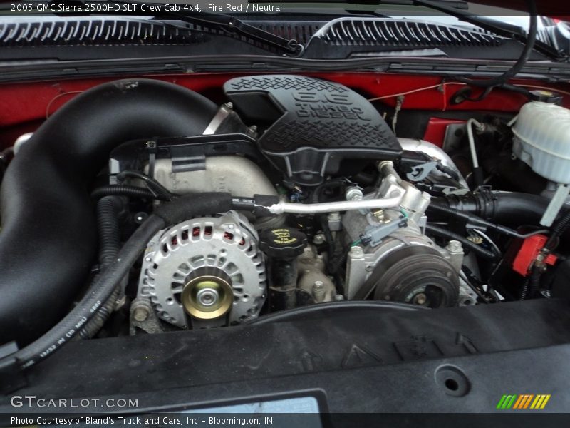 Fire Red / Neutral 2005 GMC Sierra 2500HD SLT Crew Cab 4x4