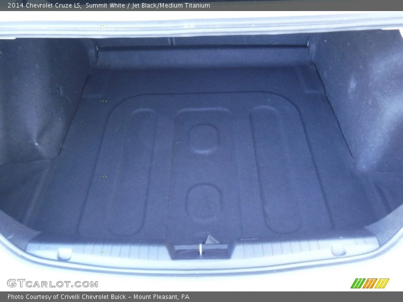 Summit White / Jet Black/Medium Titanium 2014 Chevrolet Cruze LS