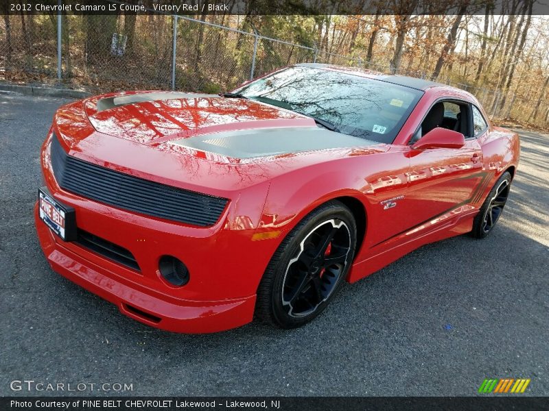 Victory Red / Black 2012 Chevrolet Camaro LS Coupe