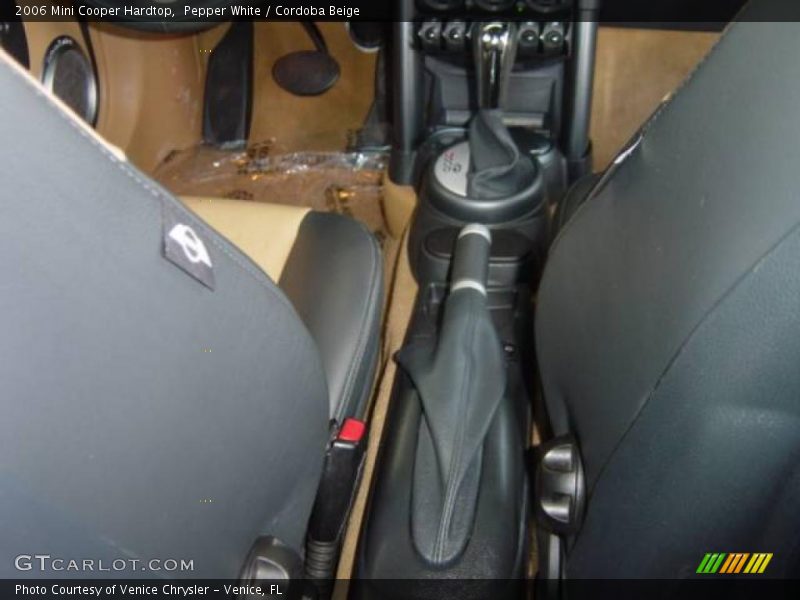 Pepper White / Cordoba Beige 2006 Mini Cooper Hardtop
