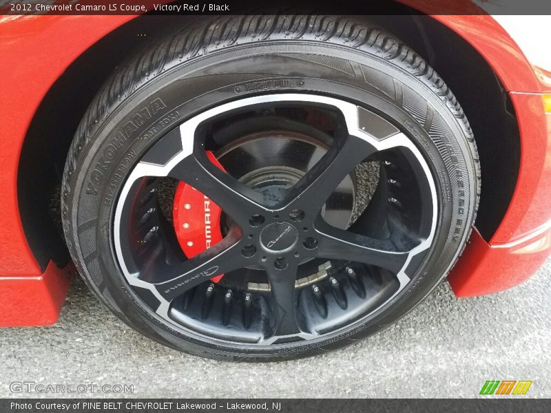 Victory Red / Black 2012 Chevrolet Camaro LS Coupe