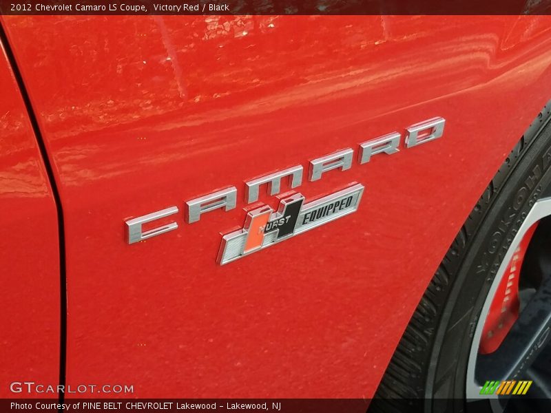 Victory Red / Black 2012 Chevrolet Camaro LS Coupe