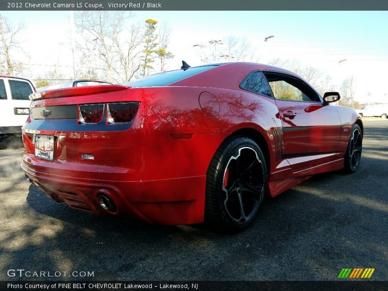 Victory Red / Black 2012 Chevrolet Camaro LS Coupe