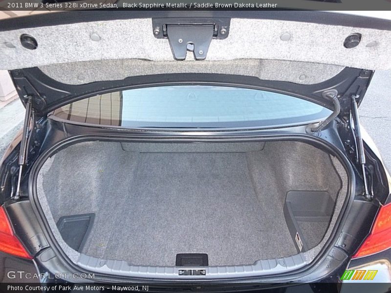 Black Sapphire Metallic / Saddle Brown Dakota Leather 2011 BMW 3 Series 328i xDrive Sedan