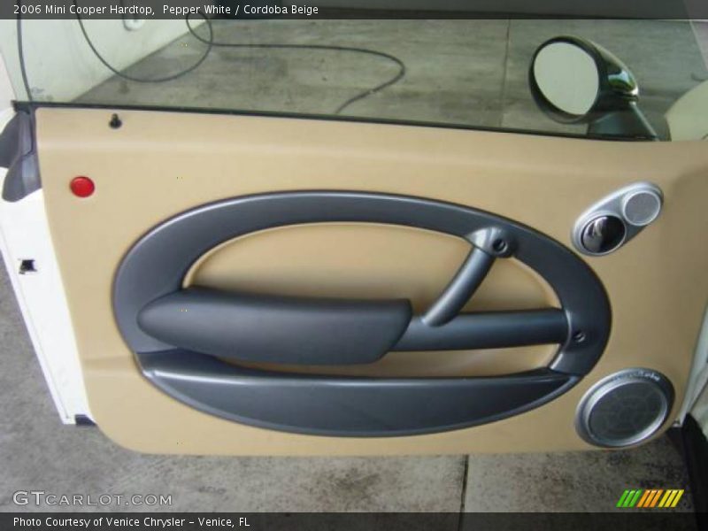 Pepper White / Cordoba Beige 2006 Mini Cooper Hardtop