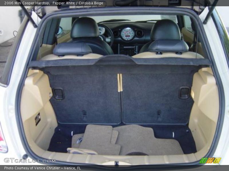 Pepper White / Cordoba Beige 2006 Mini Cooper Hardtop