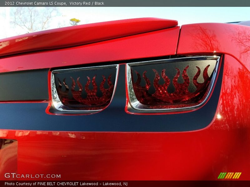 Victory Red / Black 2012 Chevrolet Camaro LS Coupe
