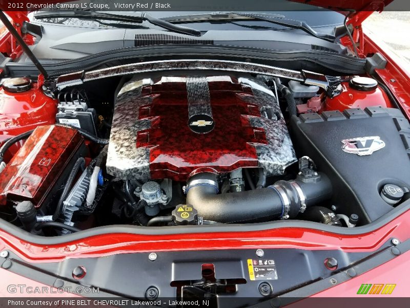Victory Red / Black 2012 Chevrolet Camaro LS Coupe