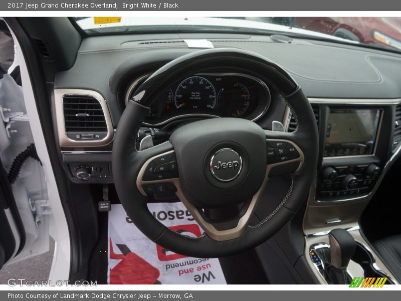  2017 Grand Cherokee Overland Steering Wheel