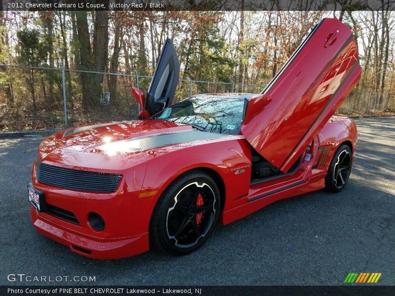 Victory Red / Black 2012 Chevrolet Camaro LS Coupe
