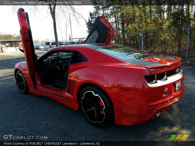 Victory Red / Black 2012 Chevrolet Camaro LS Coupe