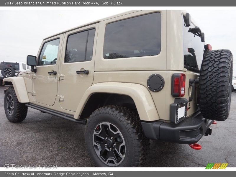 Gobi / Black 2017 Jeep Wrangler Unlimited Rubicon Hard Rock 4x4