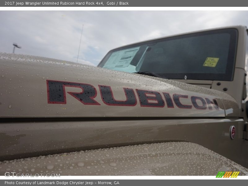 Gobi / Black 2017 Jeep Wrangler Unlimited Rubicon Hard Rock 4x4