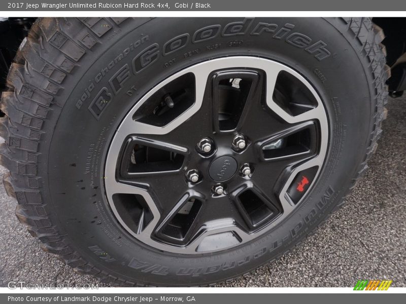 Gobi / Black 2017 Jeep Wrangler Unlimited Rubicon Hard Rock 4x4