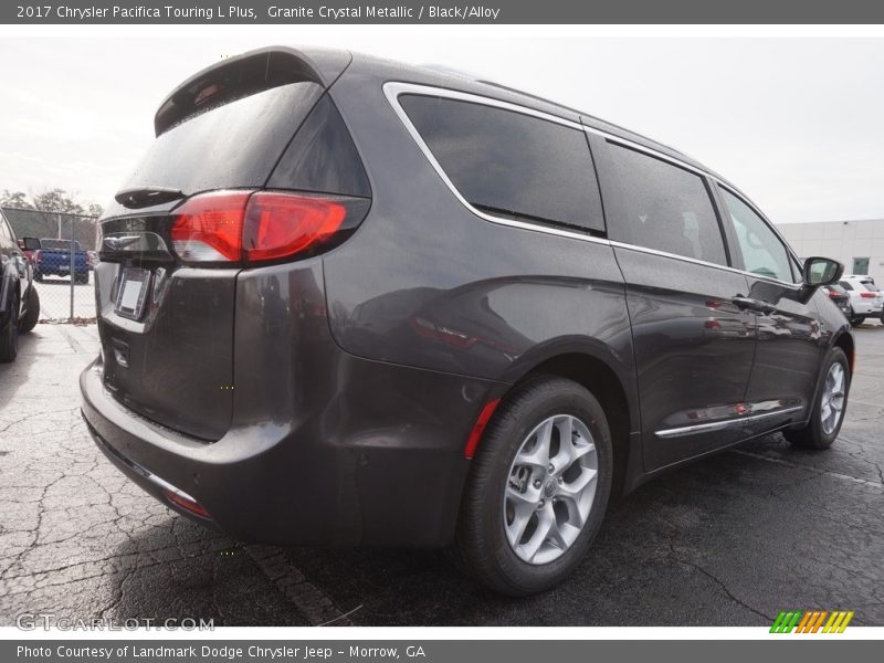 Granite Crystal Metallic / Black/Alloy 2017 Chrysler Pacifica Touring L Plus