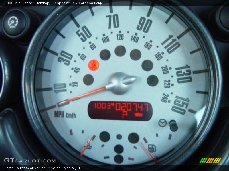 Pepper White / Cordoba Beige 2006 Mini Cooper Hardtop