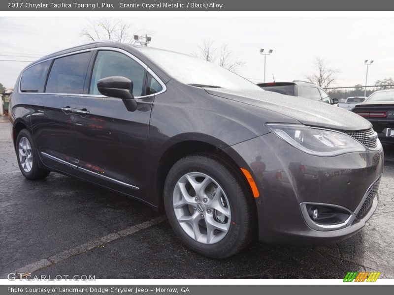 Granite Crystal Metallic / Black/Alloy 2017 Chrysler Pacifica Touring L Plus