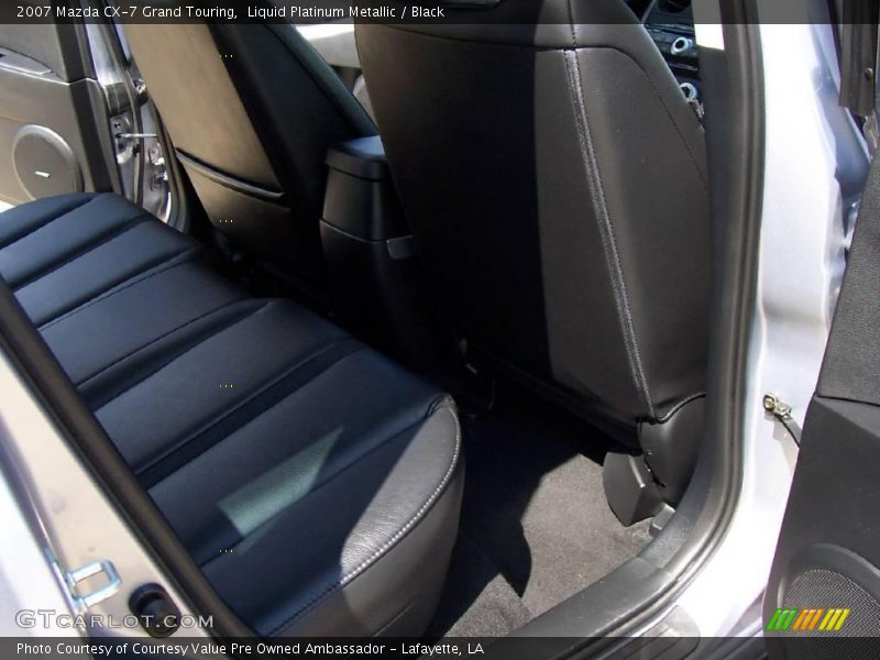 Liquid Platinum Metallic / Black 2007 Mazda CX-7 Grand Touring