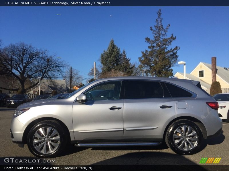 Silver Moon / Graystone 2014 Acura MDX SH-AWD Technology