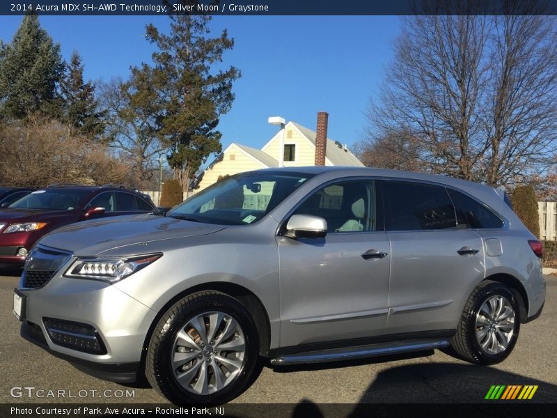 Silver Moon / Graystone 2014 Acura MDX SH-AWD Technology