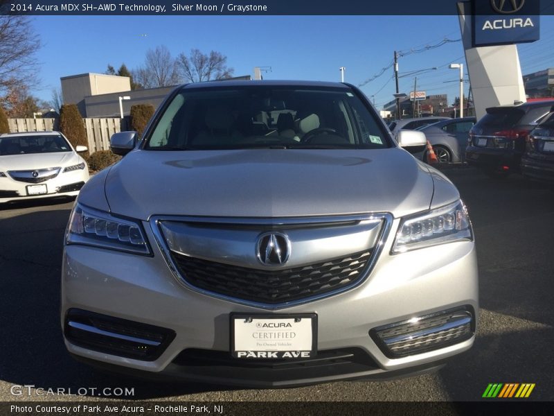 Silver Moon / Graystone 2014 Acura MDX SH-AWD Technology