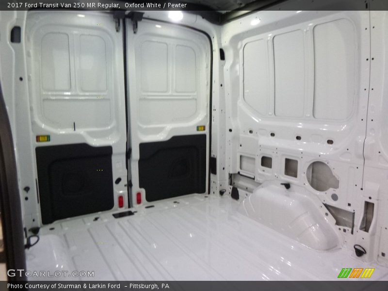 Oxford White / Pewter 2017 Ford Transit Van 250 MR Regular