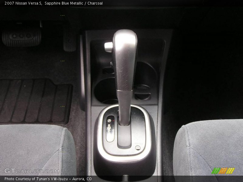 Sapphire Blue Metallic / Charcoal 2007 Nissan Versa S