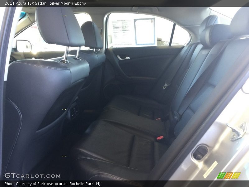 Silver Moon / Ebony 2011 Acura TSX Sedan