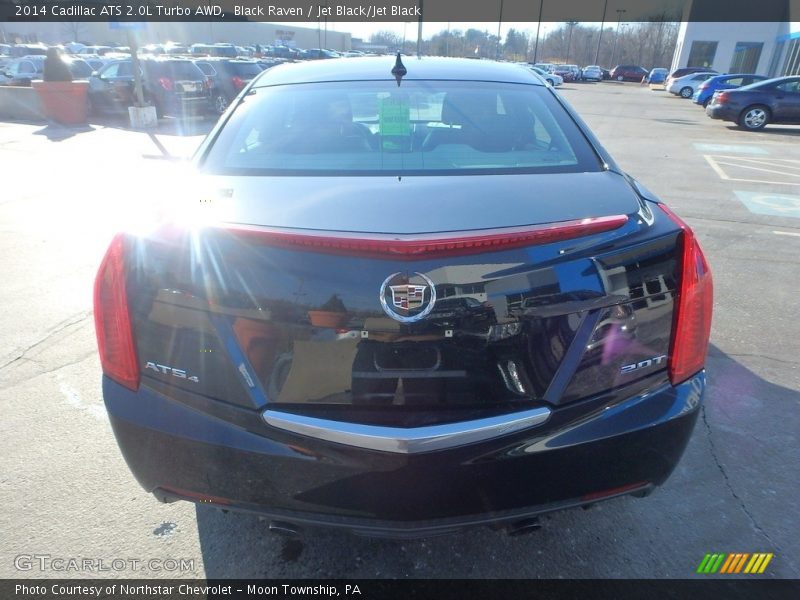 Black Raven / Jet Black/Jet Black 2014 Cadillac ATS 2.0L Turbo AWD