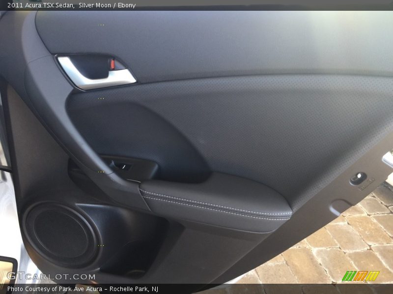 Silver Moon / Ebony 2011 Acura TSX Sedan
