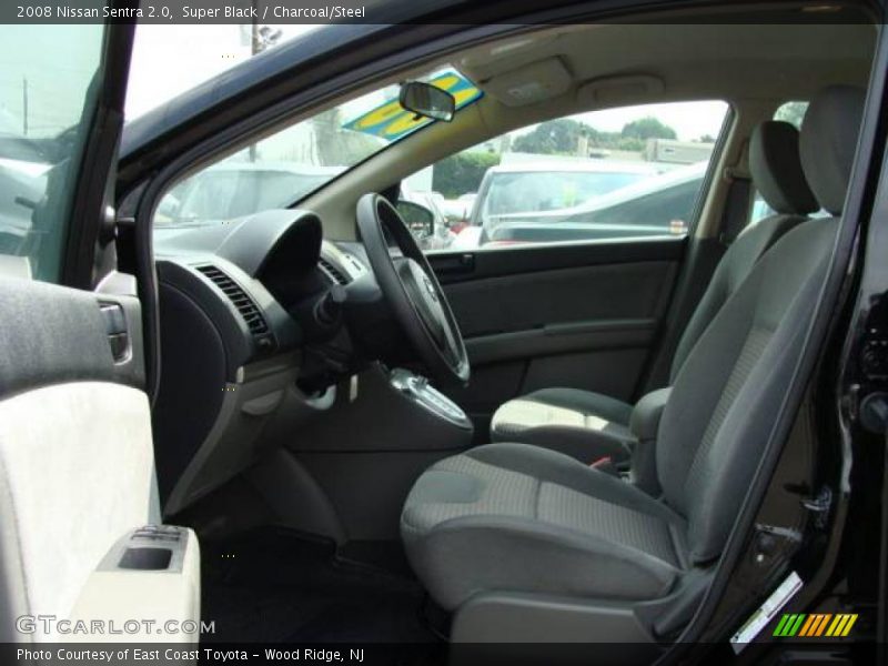 Super Black / Charcoal/Steel 2008 Nissan Sentra 2.0