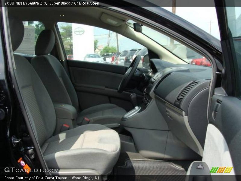 Super Black / Charcoal/Steel 2008 Nissan Sentra 2.0