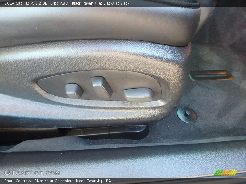Black Raven / Jet Black/Jet Black 2014 Cadillac ATS 2.0L Turbo AWD