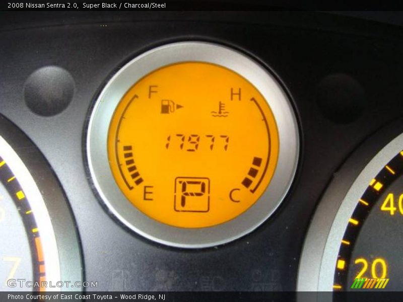 Super Black / Charcoal/Steel 2008 Nissan Sentra 2.0