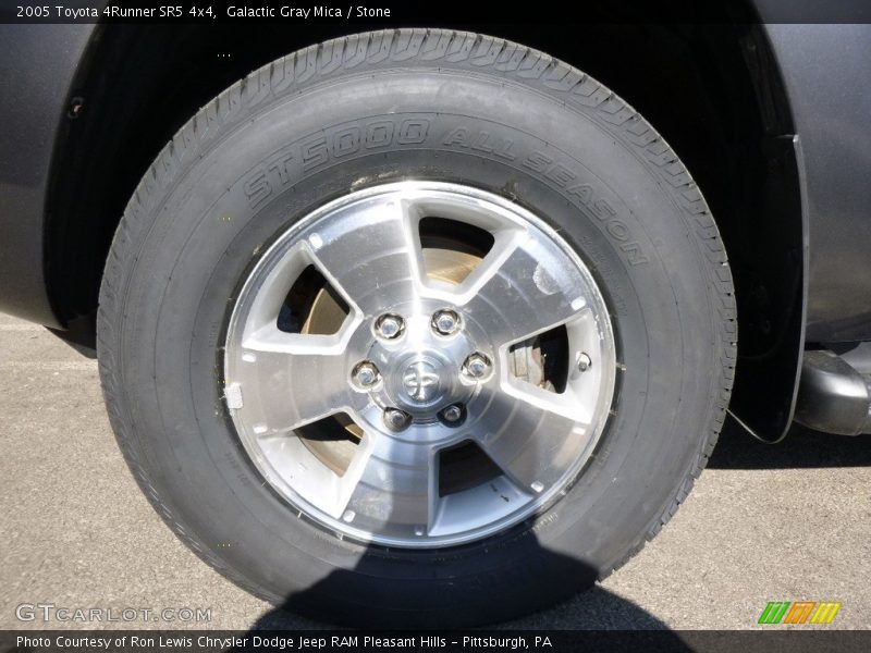 Galactic Gray Mica / Stone 2005 Toyota 4Runner SR5 4x4