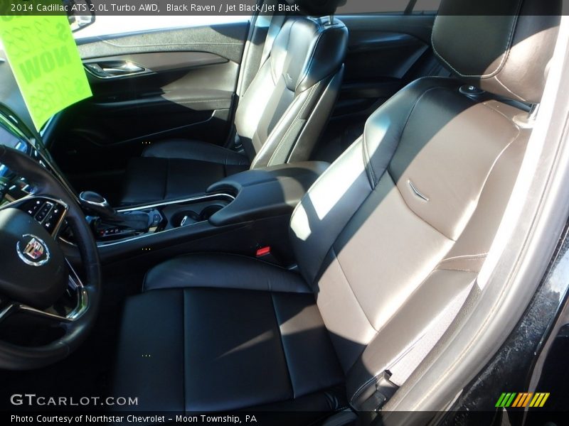 Black Raven / Jet Black/Jet Black 2014 Cadillac ATS 2.0L Turbo AWD