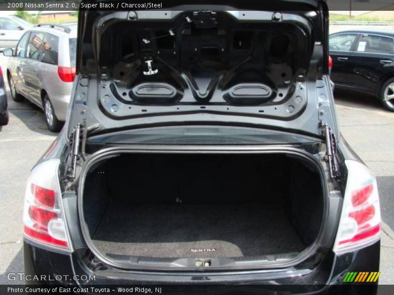 Super Black / Charcoal/Steel 2008 Nissan Sentra 2.0
