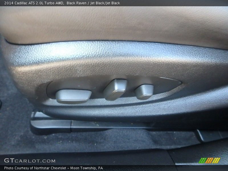 Black Raven / Jet Black/Jet Black 2014 Cadillac ATS 2.0L Turbo AWD