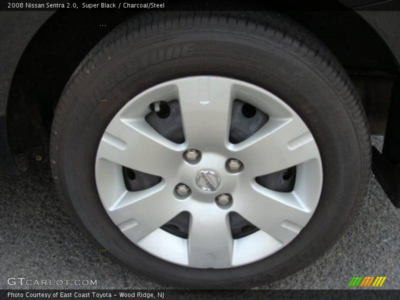 Super Black / Charcoal/Steel 2008 Nissan Sentra 2.0
