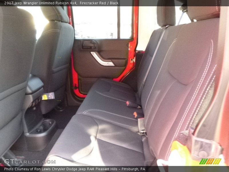 Firecracker Red / Black 2017 Jeep Wrangler Unlimited Rubicon 4x4